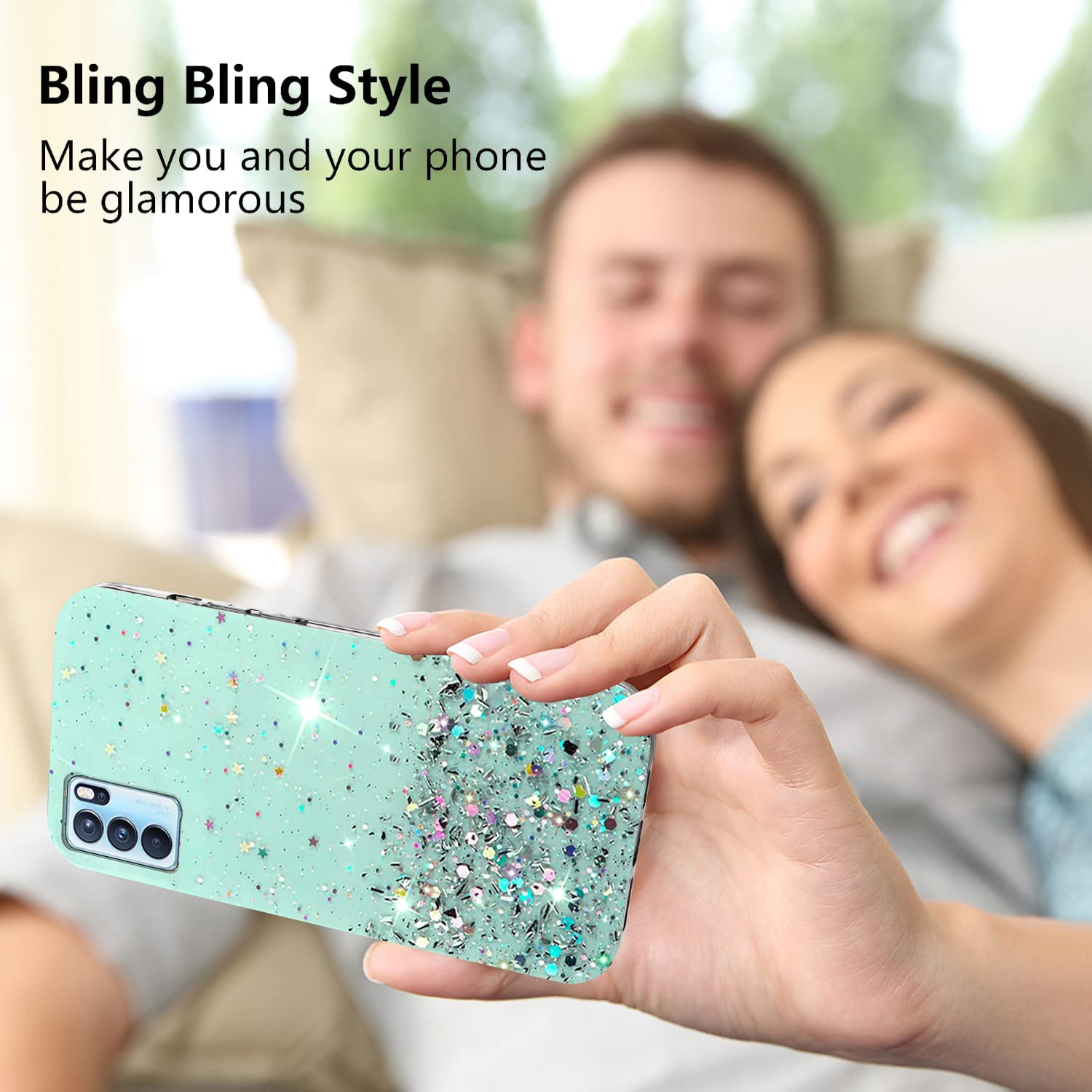 QIYIN Cover per Oppo Reno2/Reno 2, Custodia in Silicone Colorato Ultra