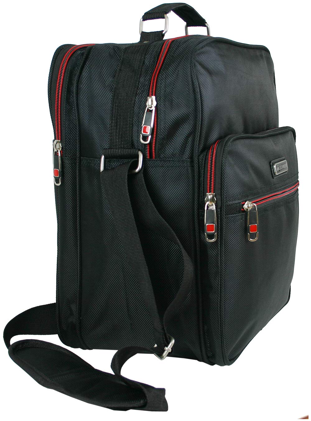 BAG STREET - Bolso de trabajo para hombre, color negro