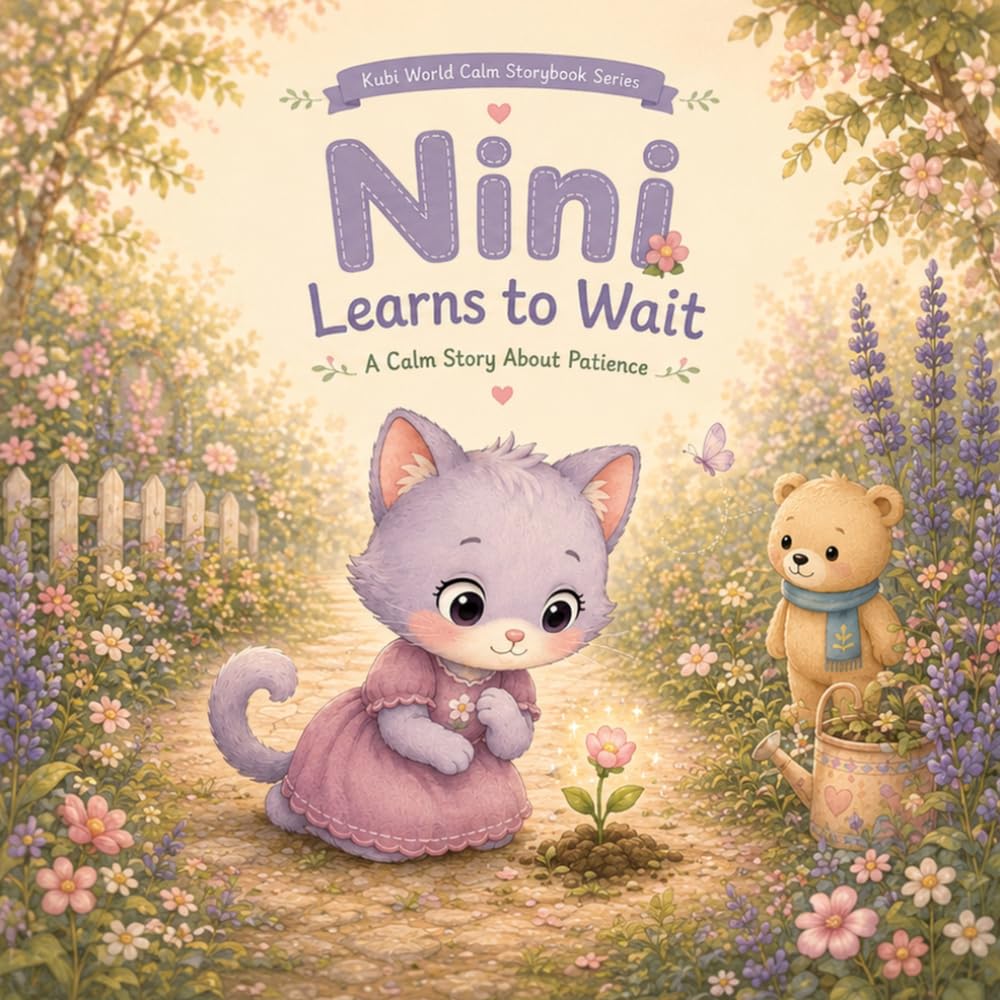 Nini Learns to Wait: A Calm Story About Patience (Kubi World Calm Storybook Series)