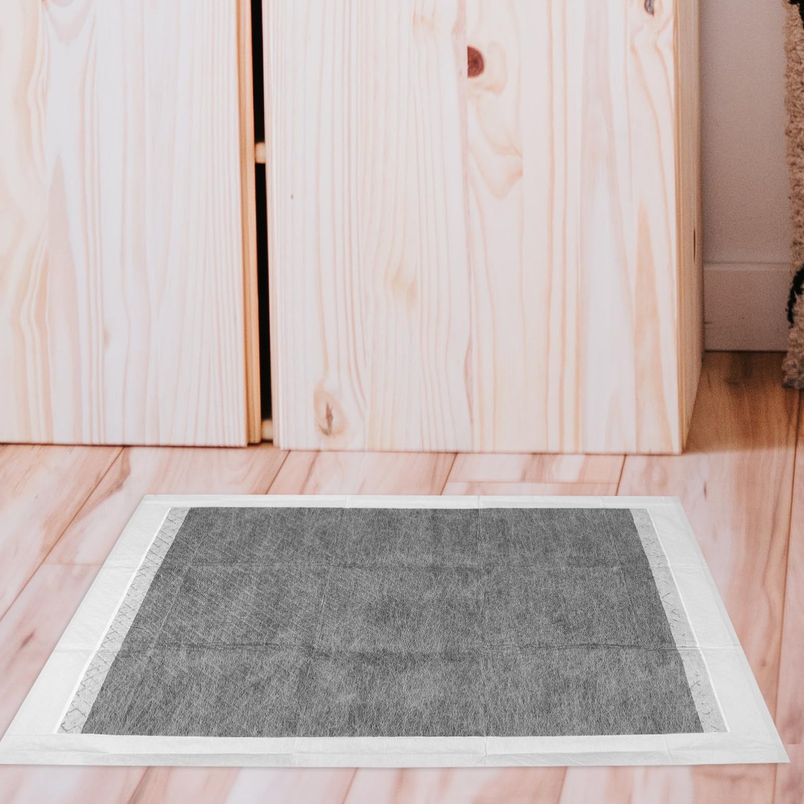 Happyyami 100piezas Alfombrillas Desechables para Entrenamiento De Absorbentes y Transpirables para y Gatos Interiores y Exteriores