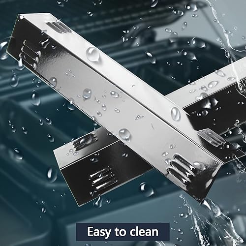 Miniatura 4 de Hongso 15 placas de calor de parrilla de 78 pulgadas y quemadores de tubería de 16 38 pulgadas para modelos de parrilla Dyna-Glo DGB730SNB,