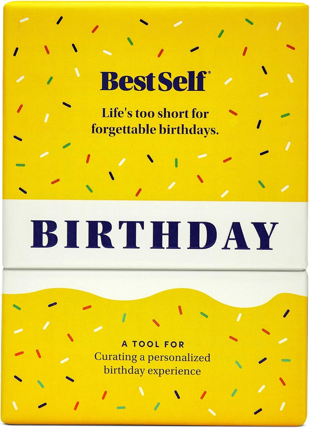 BestSelf Birthday Deck – 75 Conversation Cards & Activities for Unforgettable Birthday Celebrations | Fun, Meaningful, and Engaging Party Card Games | Gifts for Family, Couples, Friends