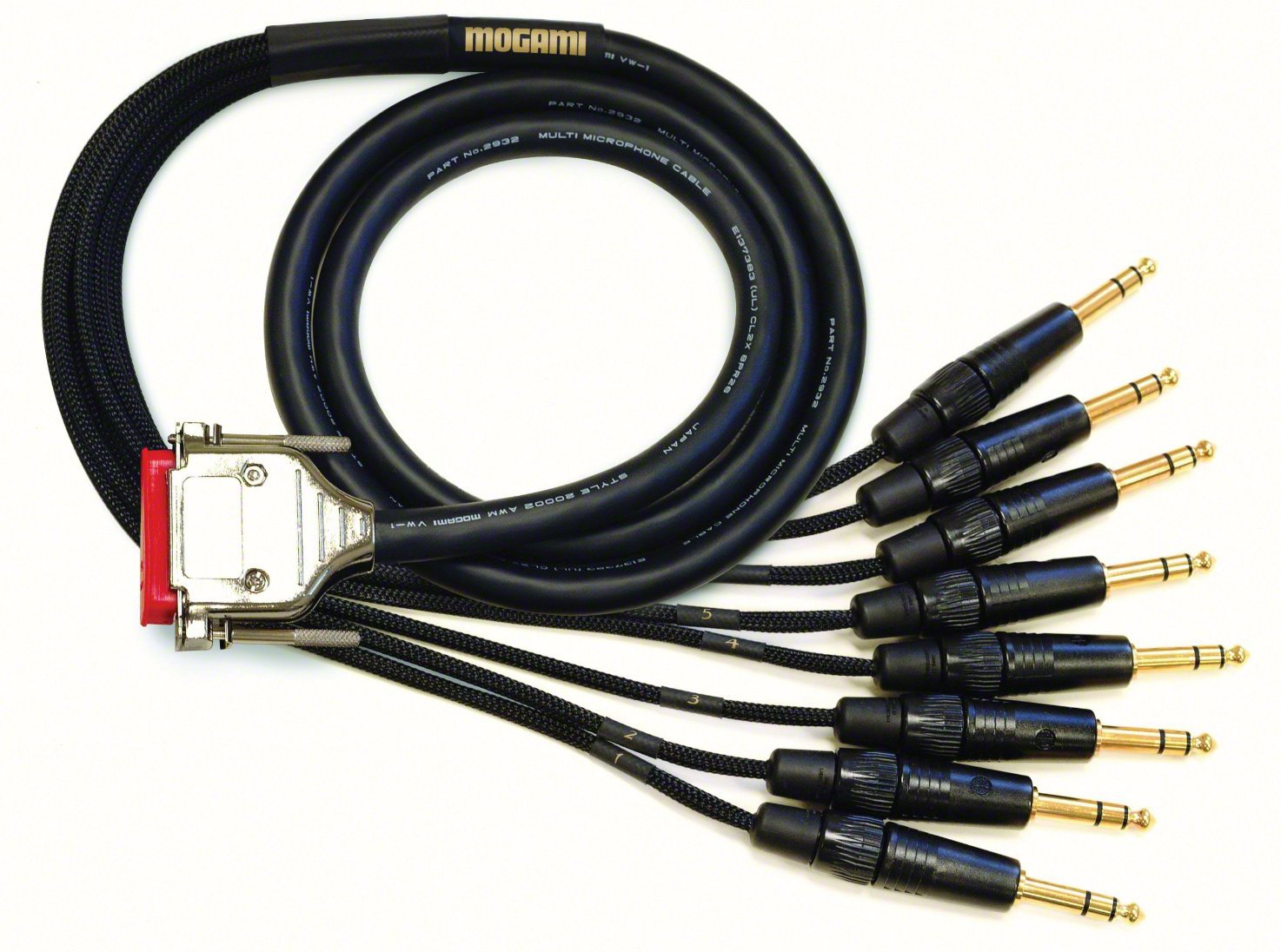 Amazon.com: Mogami Gold DB25-TRS 10 Analog Interface 10 feet