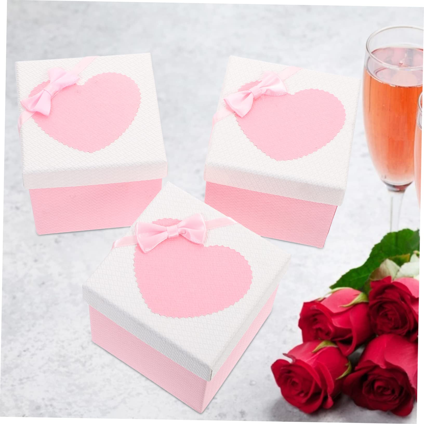 minkissy 6stücke Kleine Geschenkschachteln Mit Deckel Teiliges Für Hochzeiten Geburtstagsfeiern Und Weihnachtsgeschenke Für Party-gastgeschenke Und Süßigkeiten
