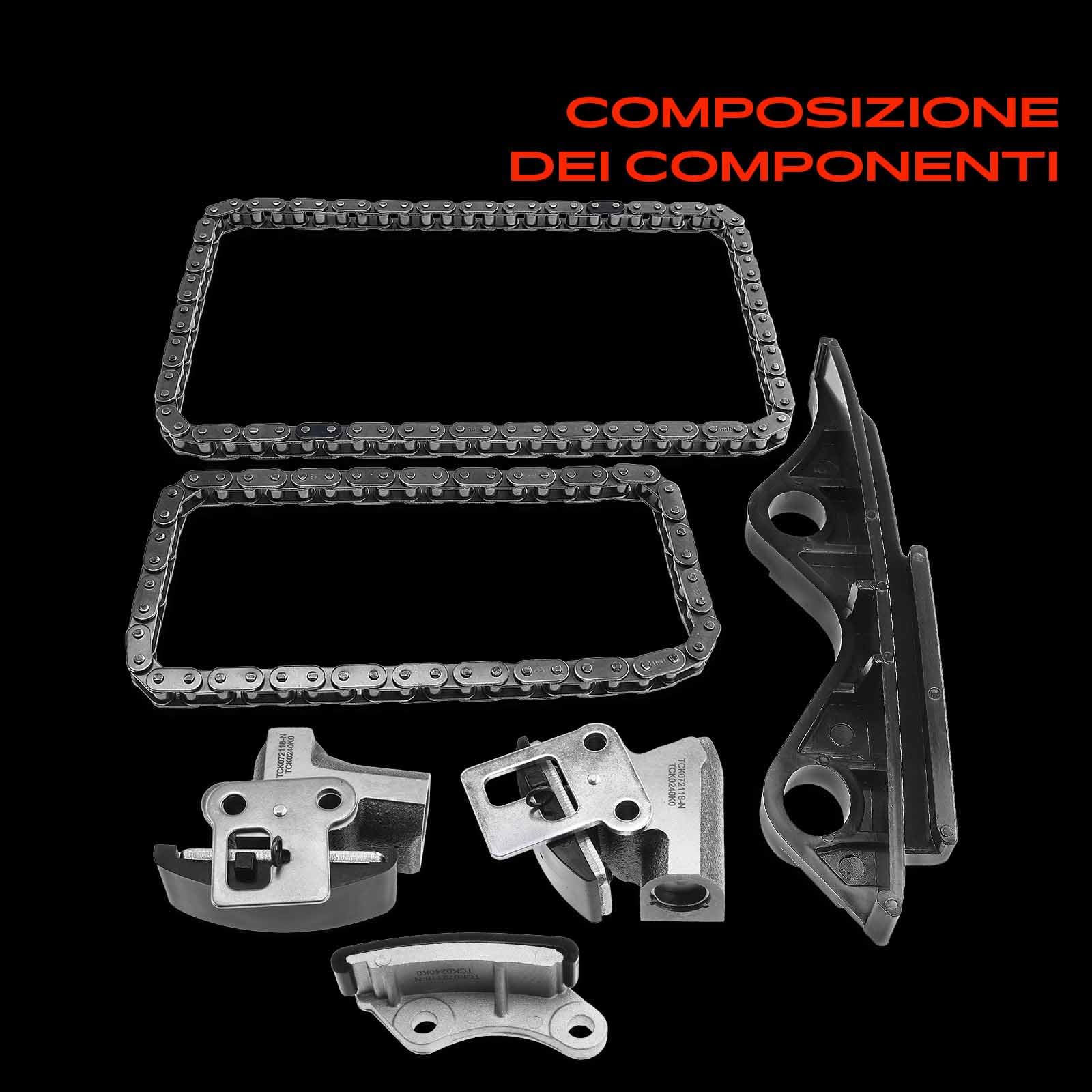 Frankberg Kit catena di distribuzione TC0240K | Compatibile con: Micra II K11
