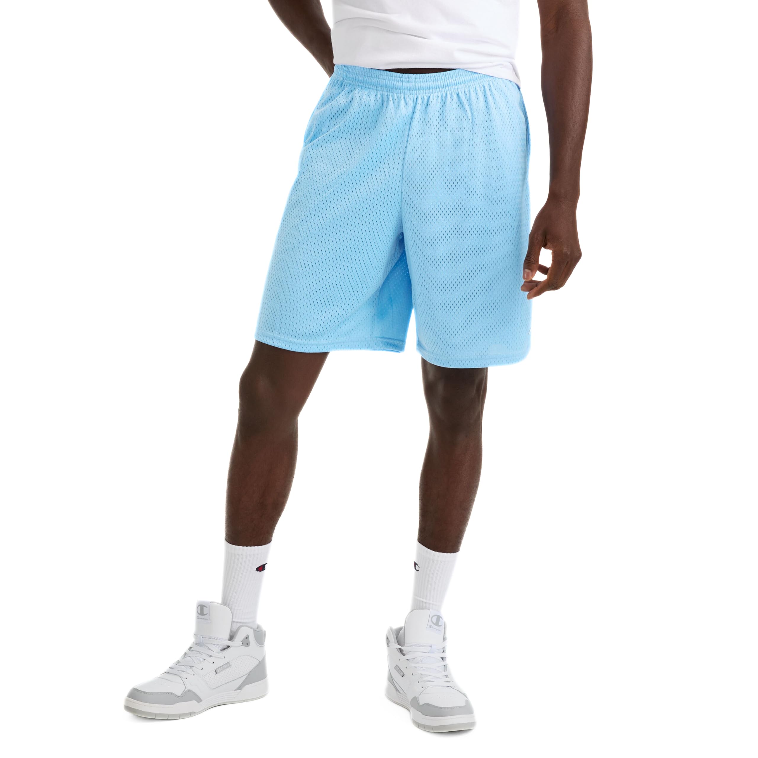Champion Men's 9" Mesh Short, C Logo