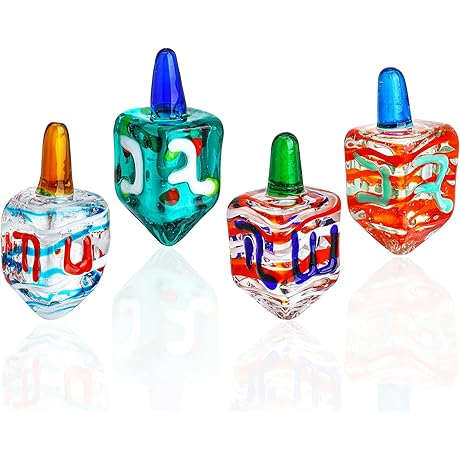 Exquisite Crystal Dreidels: Festive Ornaments and Meaningful Collectibles