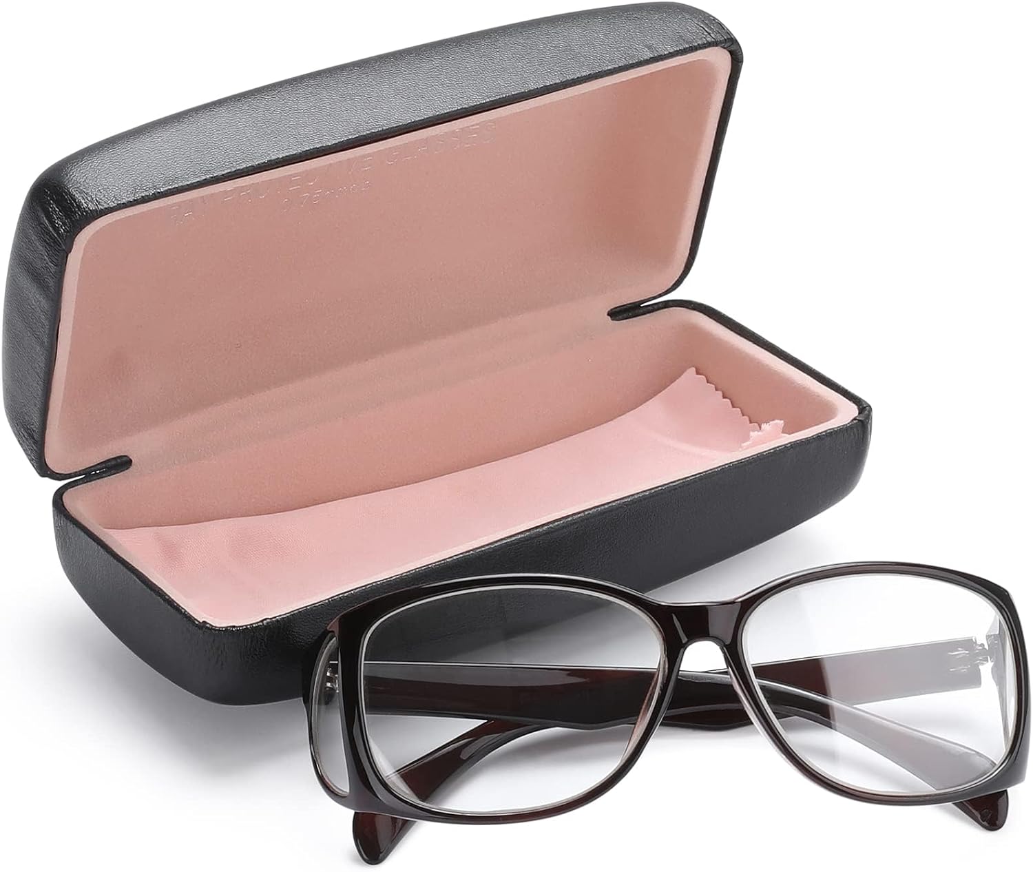 ANNWAH Lead Protection Glasses, 0.75mmpb X-ray Protection Glasses with Rim Guards Black Frame