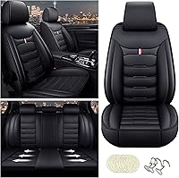 Vista 2 de Juego completo de fundas de asiento de automóvil para Mercedes Benz GLB 250 2020-2021 con cojines de protección automotriz de cuero impermeable