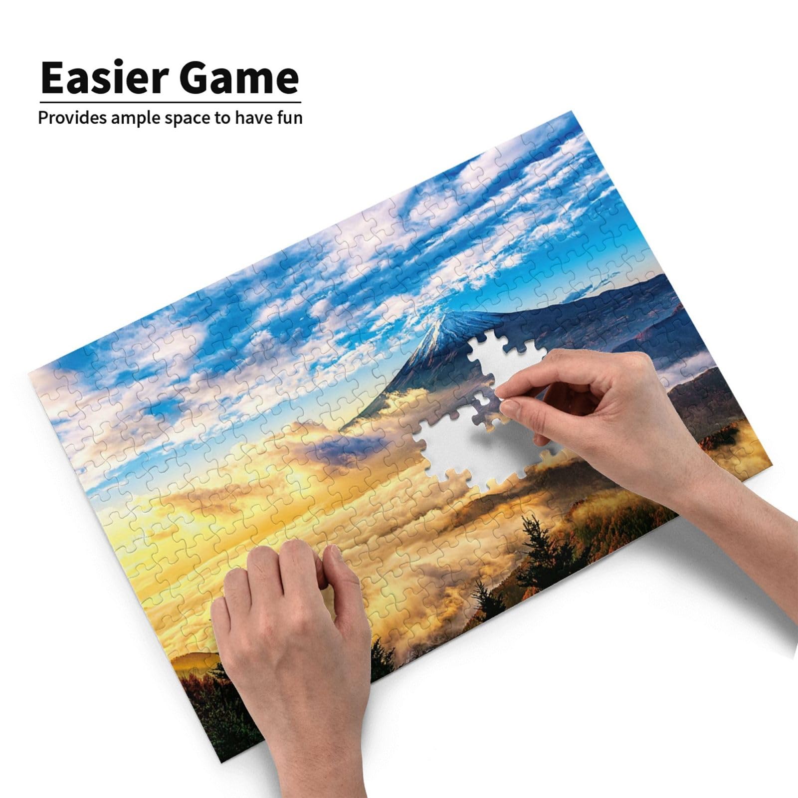 日本画 親子の風景 木製フレーム 約55cm 日本画 親子の風景 木製フレーム 約55cm