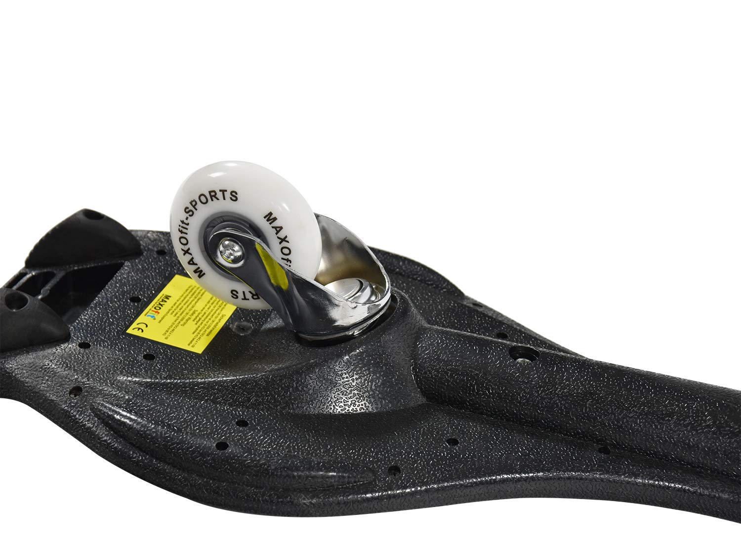 MAXOfit Waveboard Pro XL bis 95 kg mit Tasche und Leuchtrollen, 88x23x30