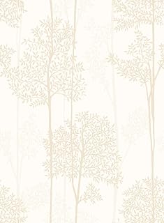 JiffDiff Warm White Self Adhesive Wallpaper Peel and Stick 17.3" X 120"