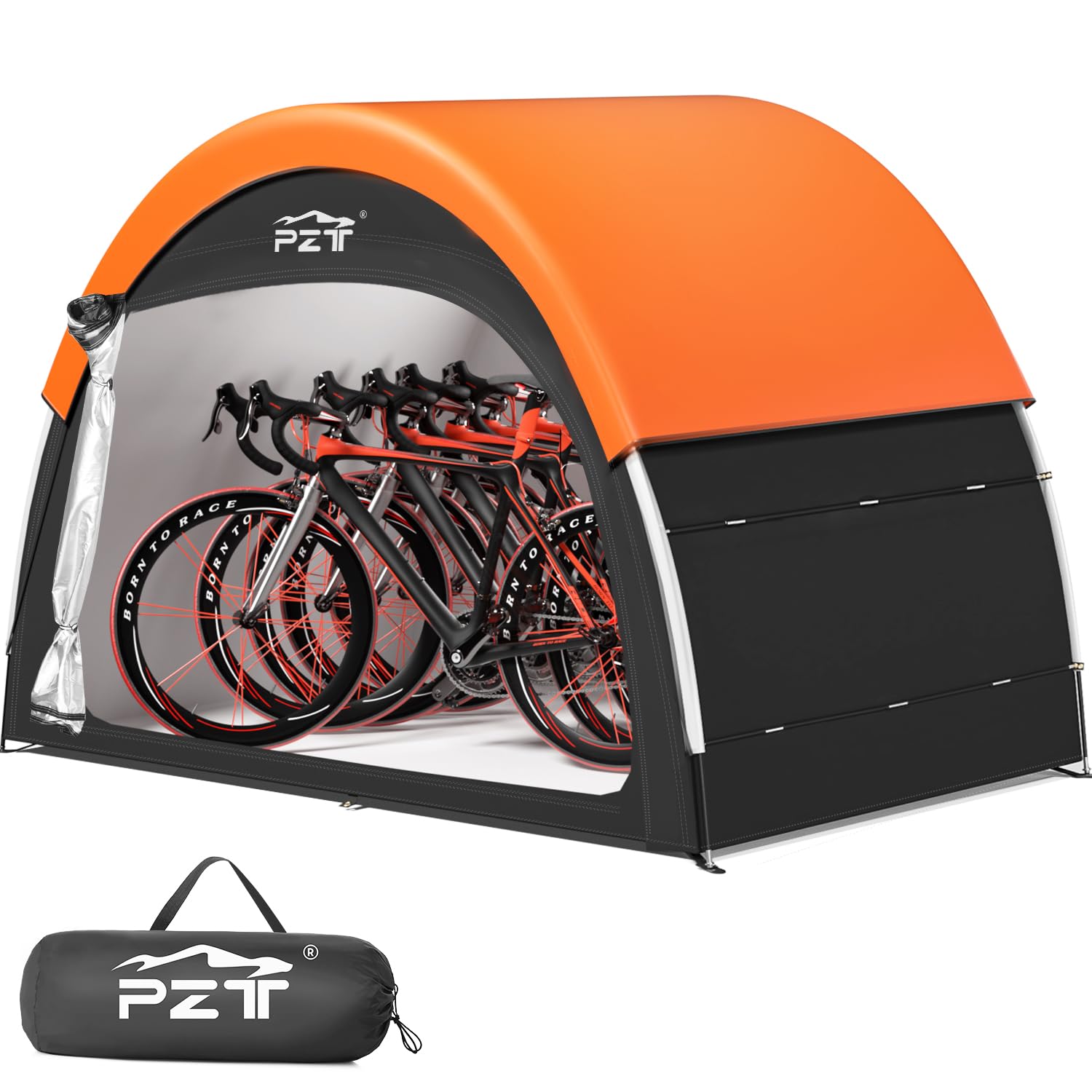 PZT Bike Tent with Rain Cover