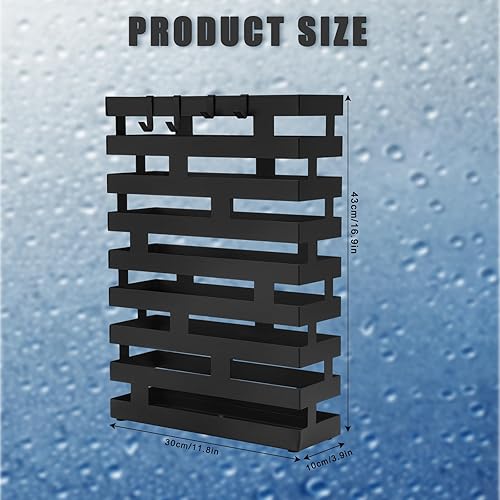 Miniatura 2 de Soportes para paraguas para entrada, soporte grande de metal para paraguas con bandeja de agua extraíble y ganchos, decoración rectangular