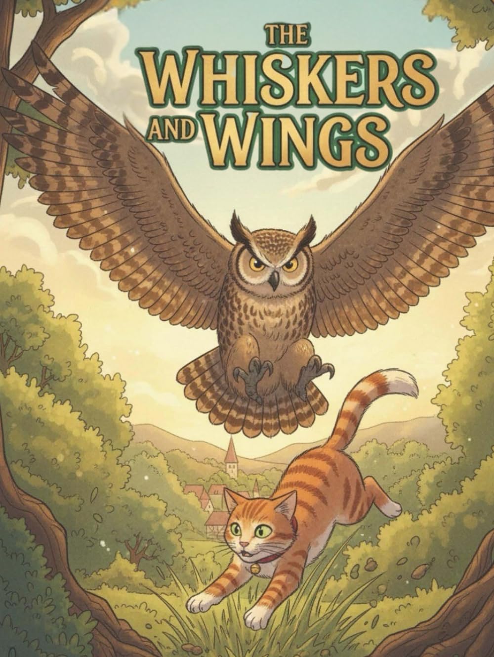 The Whiskers and Wings: A Purrfect Bird & Cat Adventure: Heartwarming Children's Book about Friendship, Kindness, and Unexpected Journeys