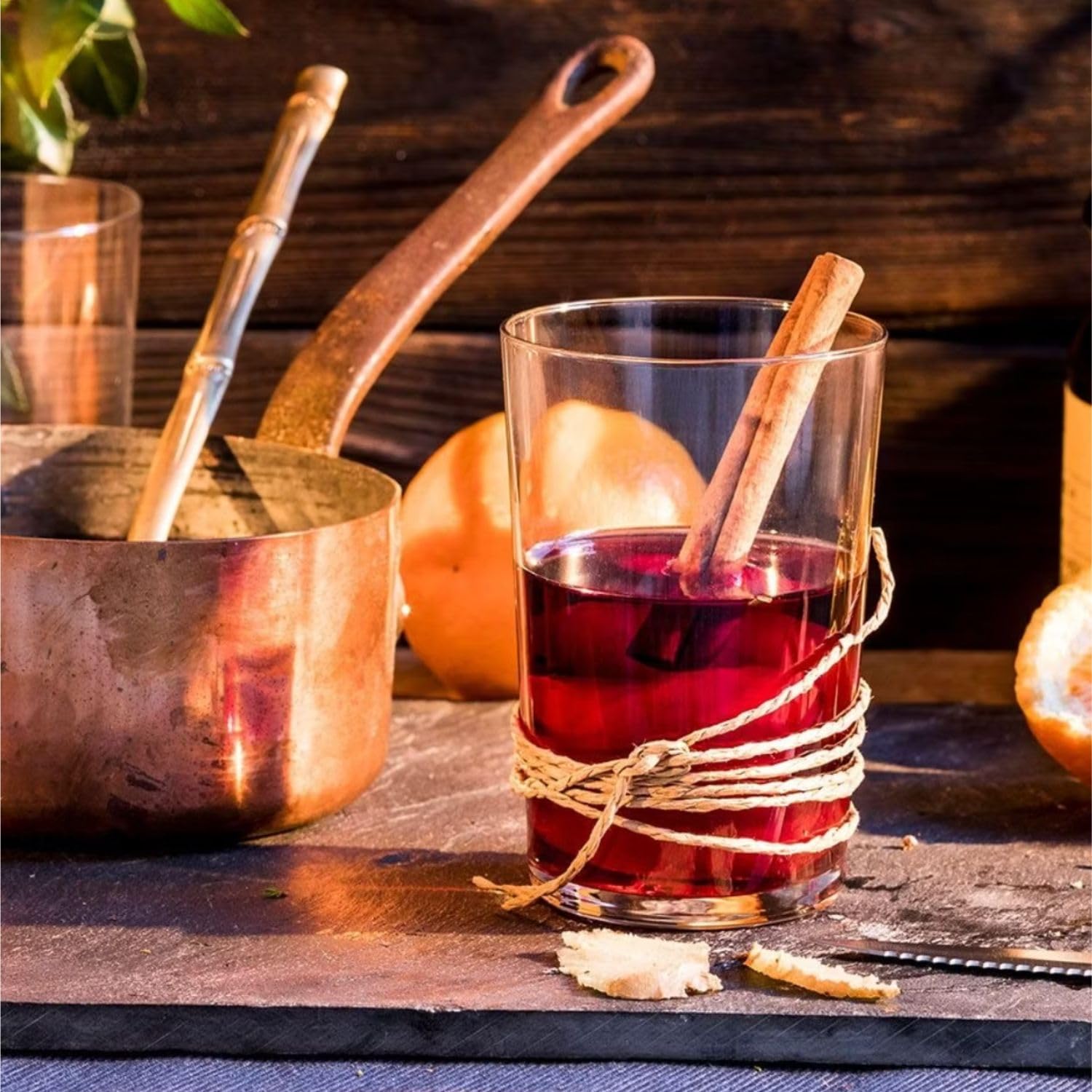 KROSNO Szklanki do Herbaty i Napojów Kolekcja Basic, Zestaw 6 x 280 ml | Szkło Kryształowe Bezołowiowe, do herbaty, kawy, naparów i napojów, zmywarka, codzienne użytkowanie