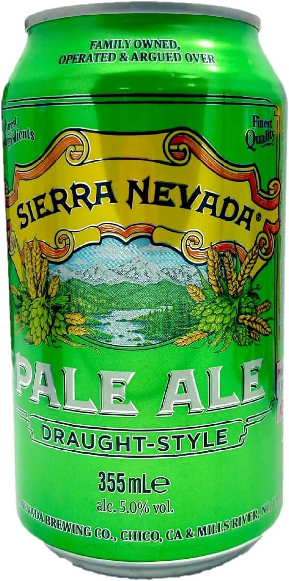 Sierra Nevada DraughtStyle Pale Ale, 355ml Amazon.co.uk Grocery