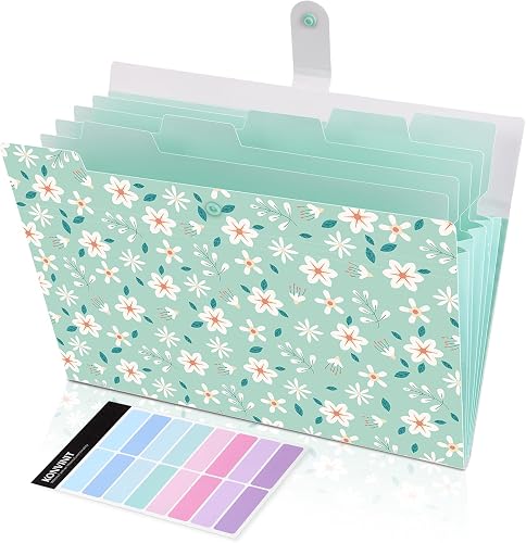 Trieur 6 Compartiments A4 Trieur Document Pochette Trie KONVINIT