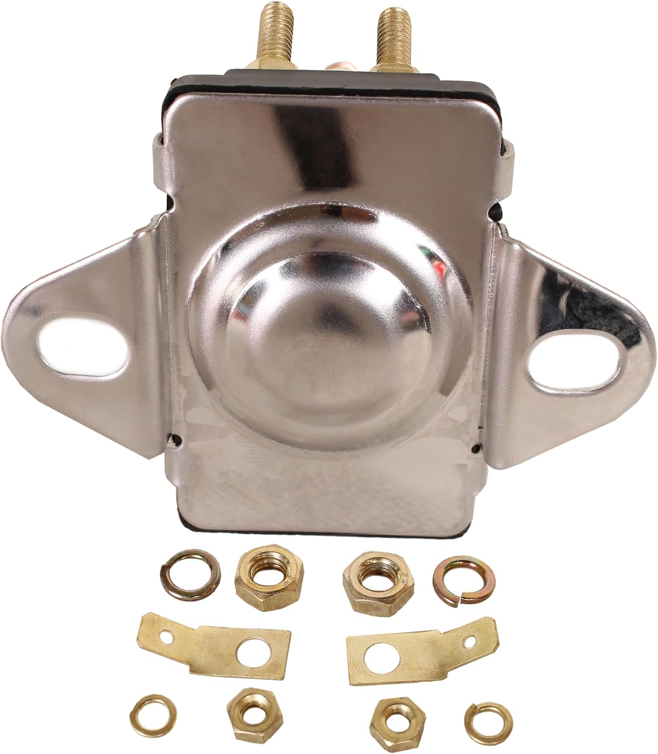 Boat Engine 89-818864T 89-846070 89-94318 89-96158 89-96158T 8M0185622 Trim Tilt Relay/Solenoid Switch for Mercury Mercruiser Marine Force Outboard Motor 35HP-275HP, fit Sierra 18-5817