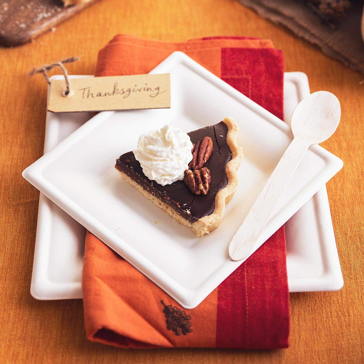 Vegware Compostable 6" Molded Fiber Square Paper Plates, Case of 500, Disposable, White Reclaimed Sugarcane, Bagasse, Round, Tree-Free, Stronger Than Paper and Styrofoam