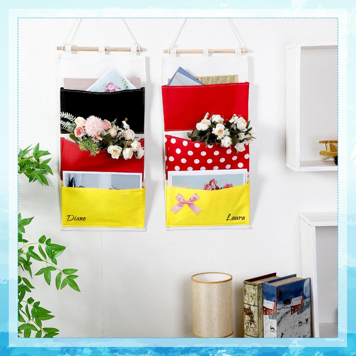 Riakrum 2 Pcs Fish Extender Cruise Hanger, Red,Black and Yellow image 4