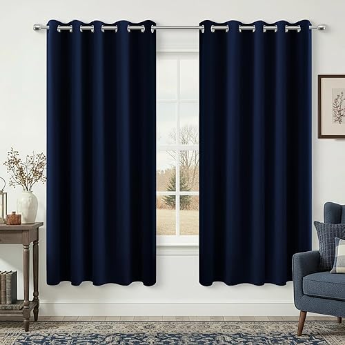 Miniatura 42 de KOUFALL Cortinas opacas doradas de lujo para sala de estar, elegantes cortinas de 84 pulgadas de largo, cortinas Doradas para Sala Elegantes Oro