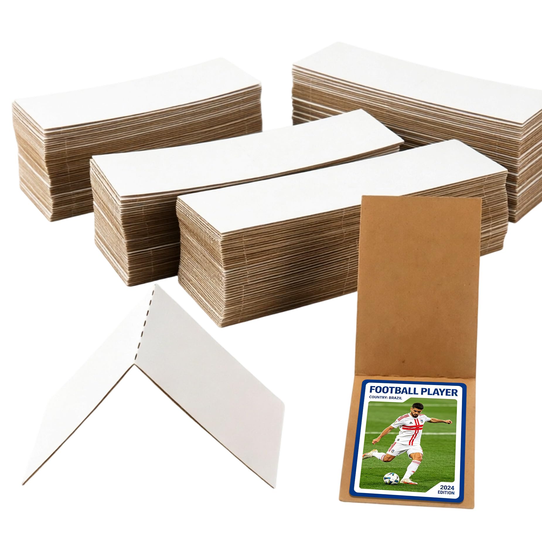 Klmnop Confezione da 200 custodie in cartone da 7,6 x 11,4 cm, per collezionisti, protezioni per spedizioni e spedizioni per spedizioni sicure