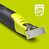 Philips OneBlade 360 Connected Face + Body, Hybrid Electric Beard Trimmer, Shaver and Body Groomer. Incl. 1x 360 Blade, 1x Original Blade (8 Month Supply), 5-in-1 Comb, 1 x Body Kit, Model QP4631/30 - 2