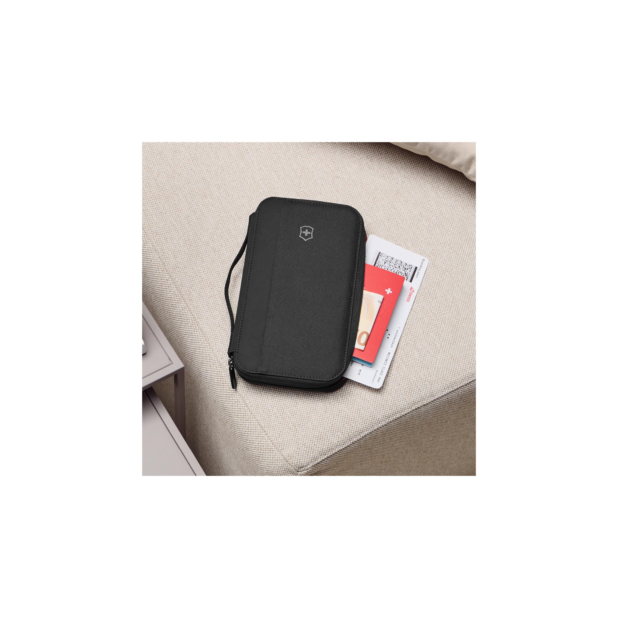 Victorinox Travel Essentials Reisemappe mit RFID-Schutz, Reisepasshülle, Organizer für Dokumente