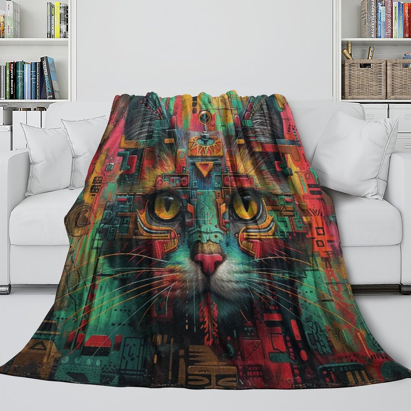 Coperta morbida in pile di flanella, ideale come regalo di compleanno per amici, familiari, regalo di Natale per amici e partner, coperta natalizia per divano e letto, 200 x 230 cm