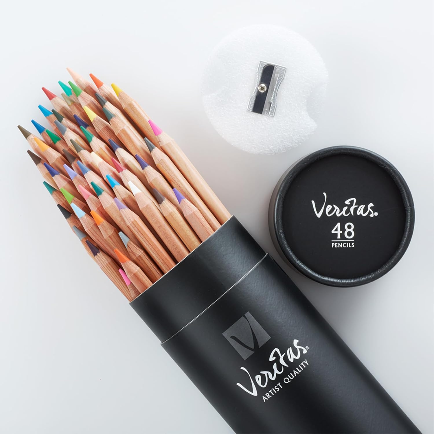 Christian Art Gifts Coloring Pencils Veritas 48/set Round