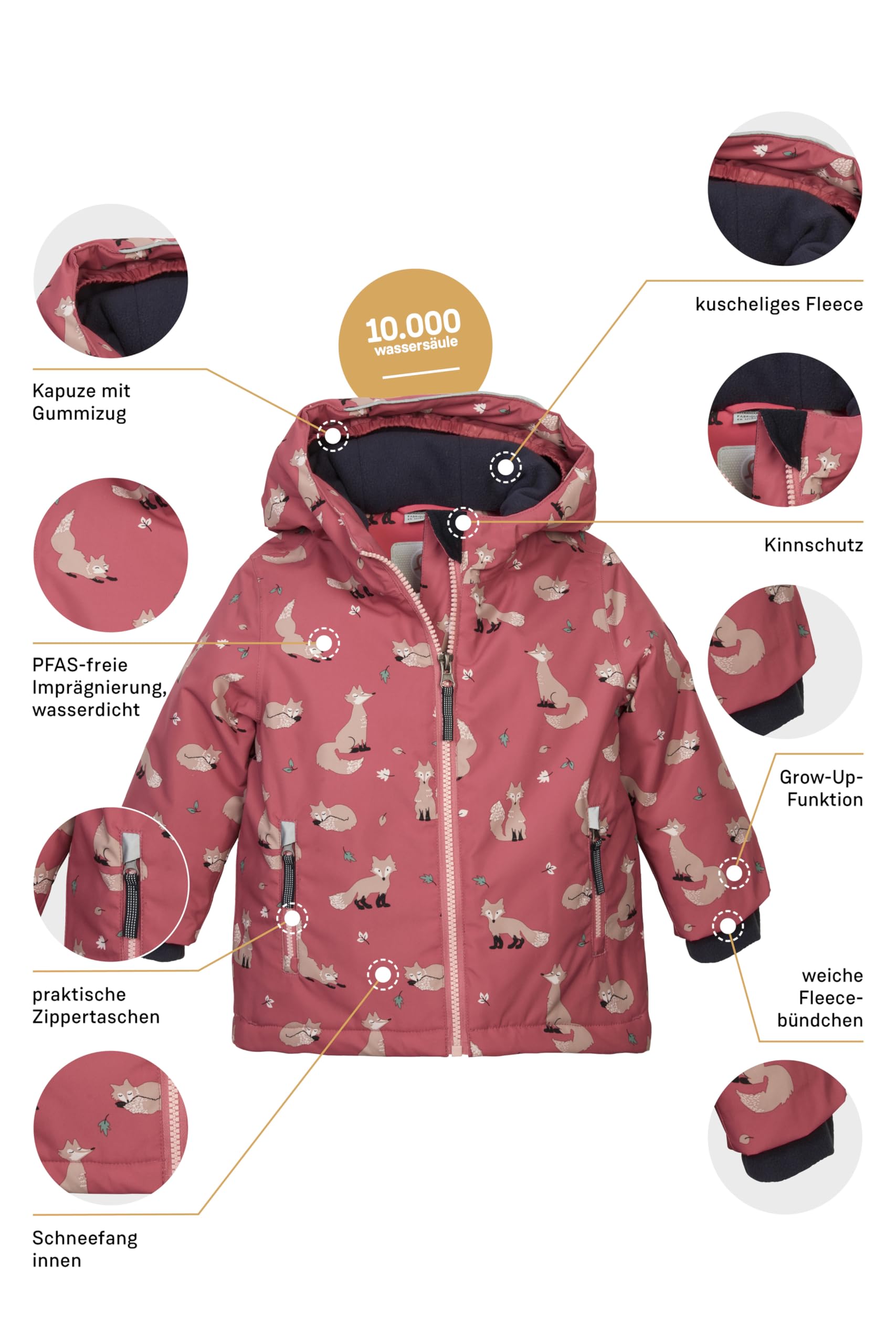 first instinct by killtec Fisw 29 Mns Ski Jckt Veste de ski/veste fonctionnelle avec capuche et jupe pare-neige Mixte bébé