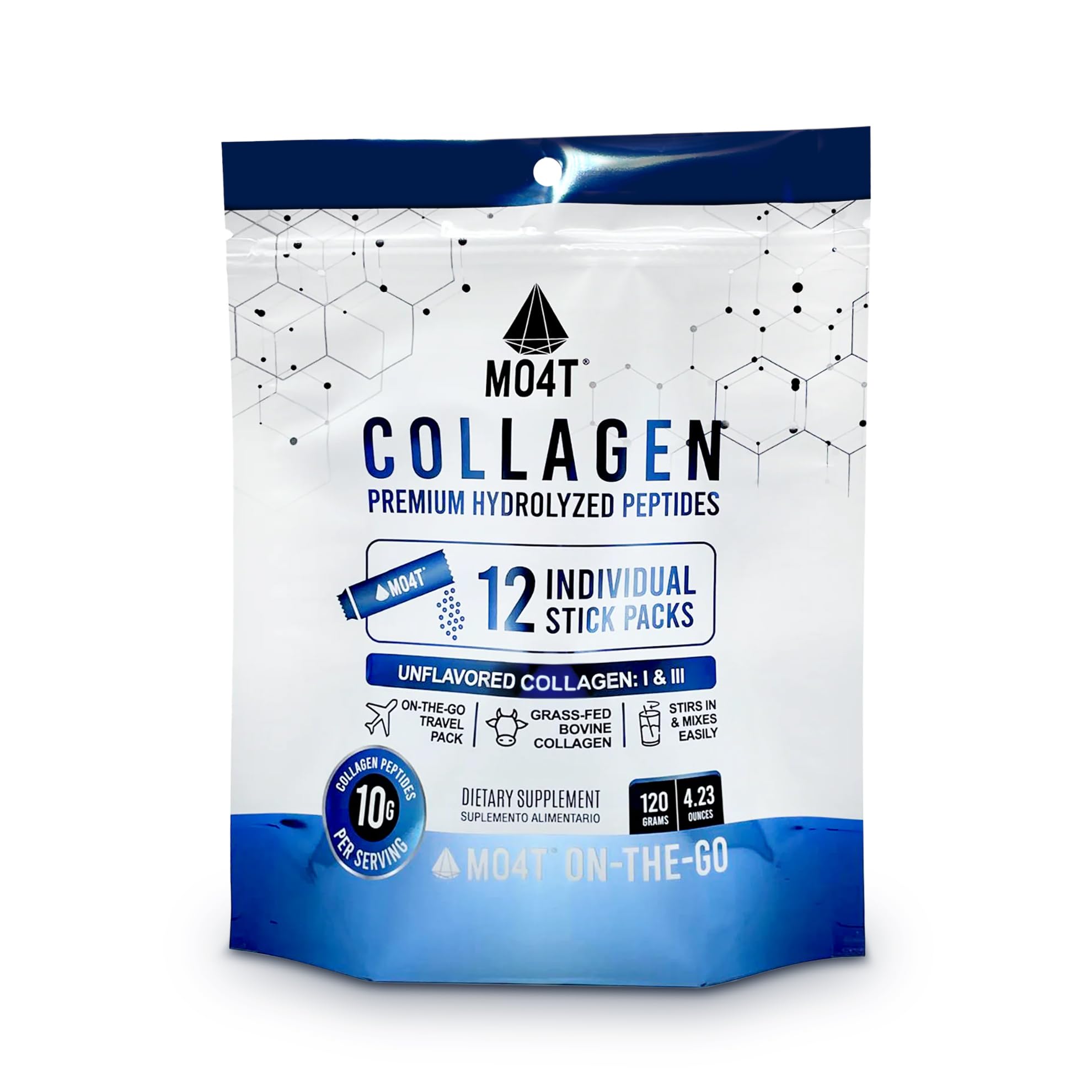 Hydrolyzed Collagen Peptides, 12 Sachets