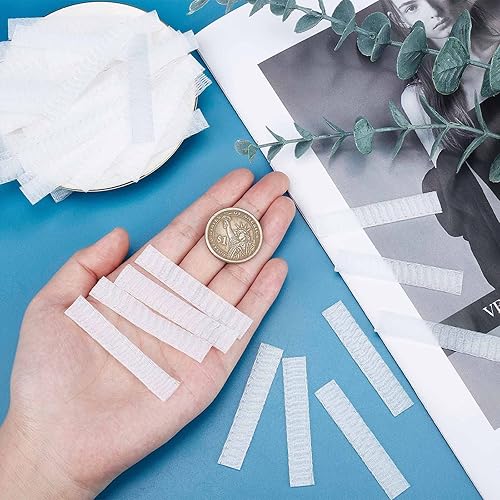 Miniatura 5 de GORGECRAFT 200 brochas de maquillaje, protector de bolígrafo, protector de carrete de hilo de red, reutilizable, expandible, cubierta de malla