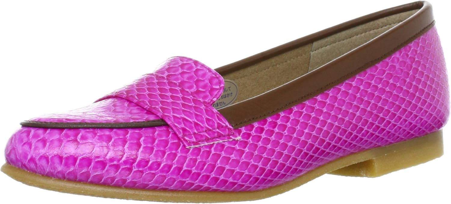 フラゴラ] ショッキングカラーパイソンローファー 770-67041 バイ