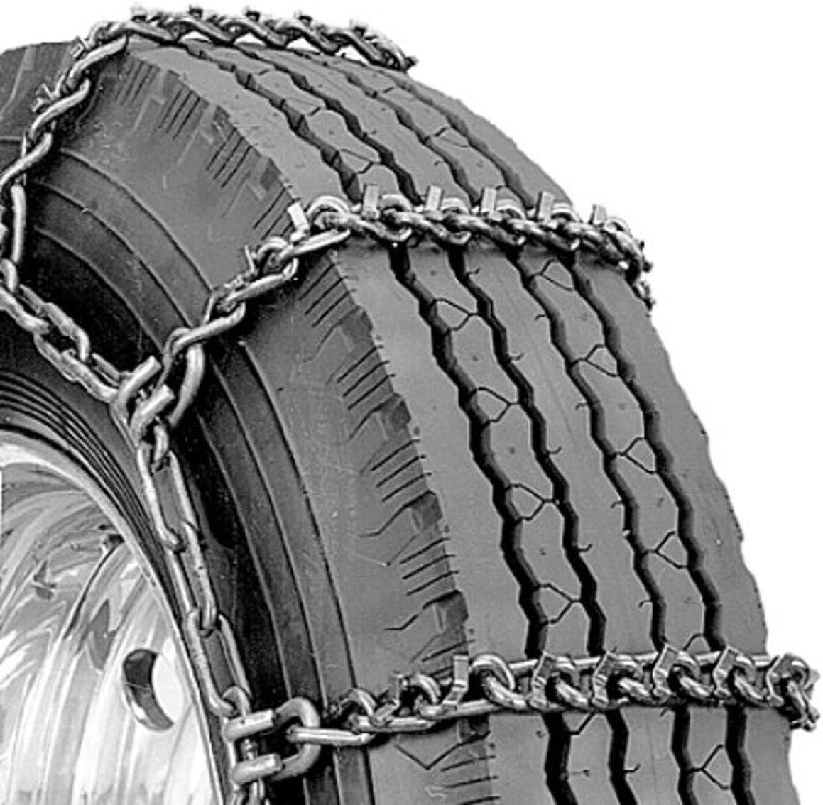 Security Chain Company QG2839CAM Quik Grip V-Bar Truck Single CAM RS Tire Traction Chain - Set of 2