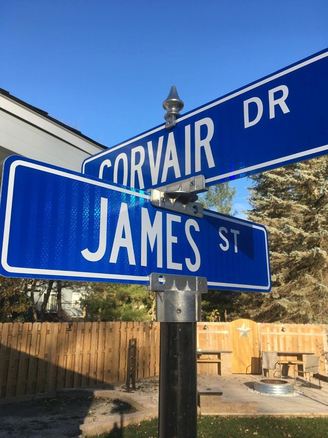 PERSONALIZED CUSTOM STREET SIGN WITH ANY NAME OR TEXT, 6"X24" inch (1 or 2 SIDED) ALUMINUM