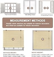 Vista 5 de Persianas de bambú de tamaño personalizado para ventanas, persianas de bambú para ventanas, persianas de bambú para patio al aire libre, persianas