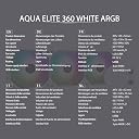 TR-Thermalright AQUA ELITE 360 White Liquid CPU Cooler, 360mm Aio Cooling, 3 PWM Fans Low Noise-ARGB,for AMD AM4/AM5, Intel LGA1851/1700/115x/1200/2011(White) gallery image