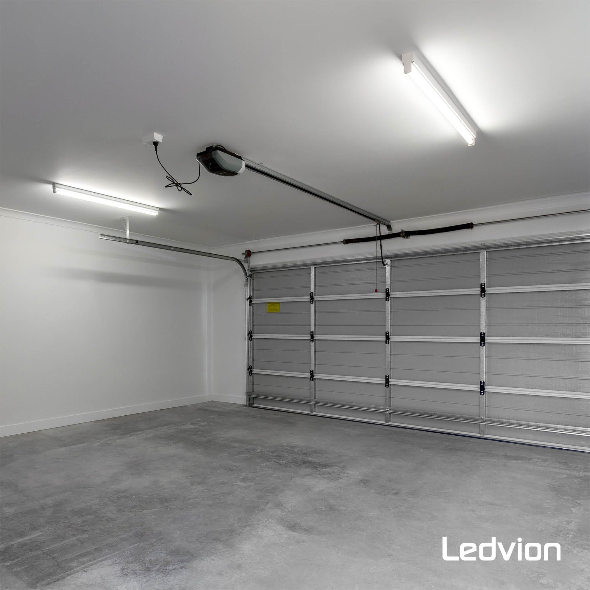 Ledvion - 10X Tubos LED TL, 60CM, 6.3W, 6500K, 175lm/W, Etiqueta Energética C, Incluye Arrancador LED