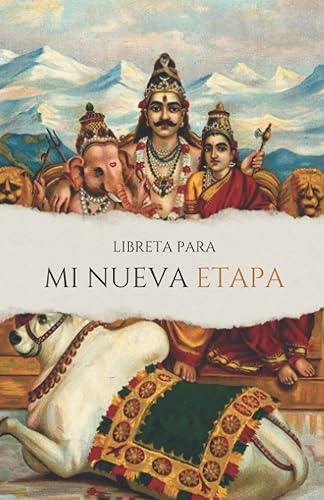 LIBRETA PARA MI NUEVA ETAPA: Ganesha te abrirá caminos y atraerá la suerte en tu nueva etapa. Libreta de 200 páginas para que anotes tu proceso evolutivo.