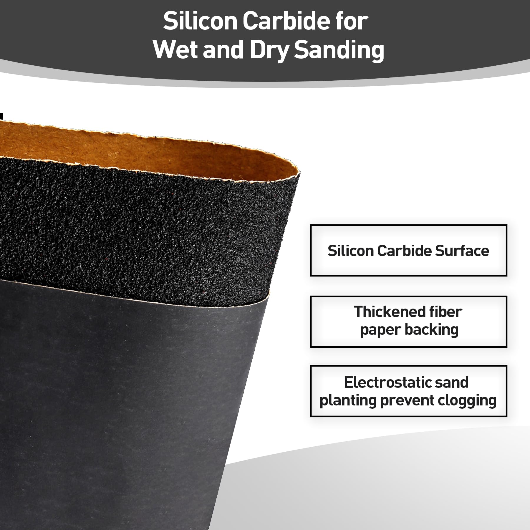 20 Sheets Sandpaper 80 To 2000 Grits Assorted - Image 3
