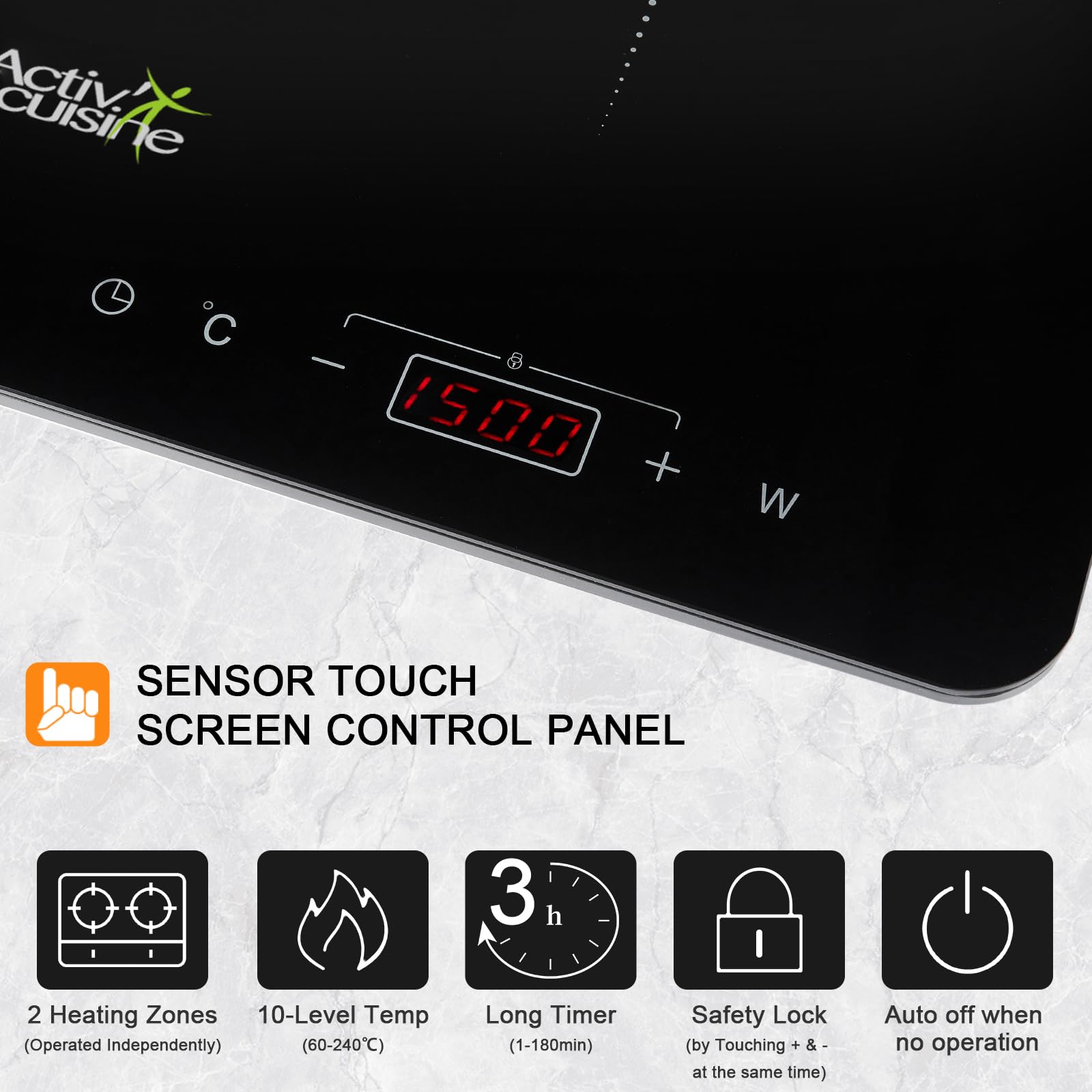 Caso Germany Piastra A Induzione S-Line 3500 Nero/Argento - Foto 9