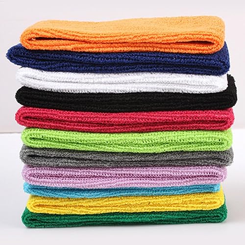 Miniatura 3 de Yeshan 12 paquetes de bandas elásticas para el sudor, bandas deportivas, diadema para la cabeza, diadema de yoga, bufanda para la cabeza, diadema de