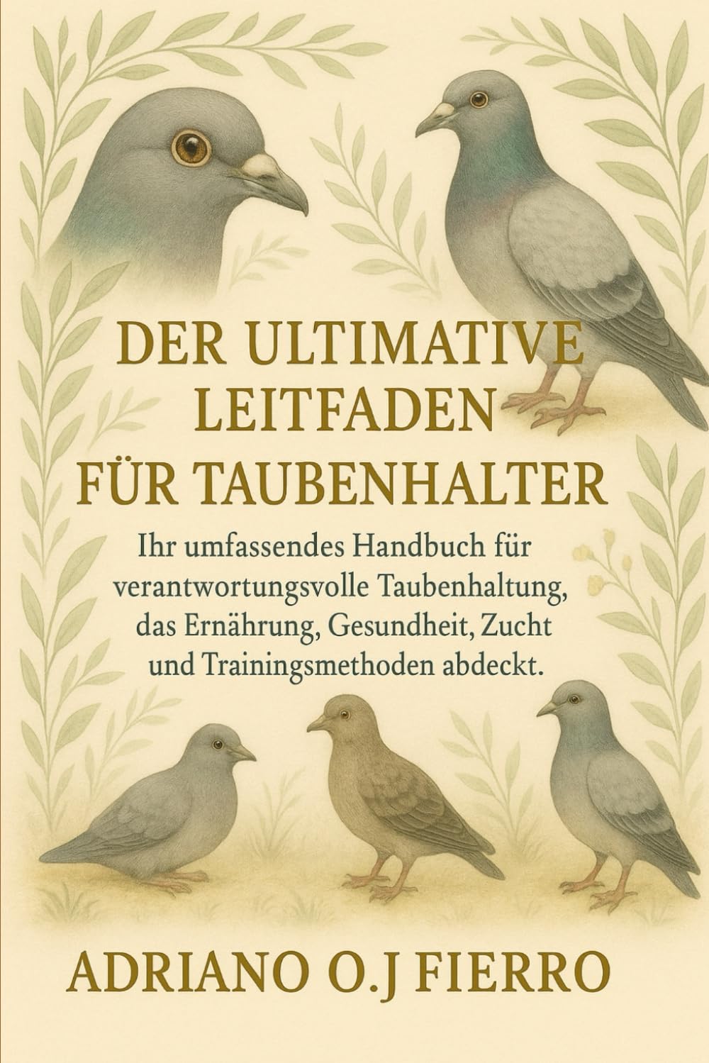DER ULTIMATIVE LEITFADEN FÜR TAUBENHALTER: Ihr umfassendes Handbuch für verantwortungsvolle Taubenhaltung, das Ernährung, Gesundheit, Zucht und Trainingsmethoden abdeckt.