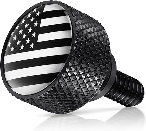 Miniatura 9 de Amazicha - Tornillo de asiento de acero inoxidable 304 negro brillante compatible con Harley Davidson 1996-2025