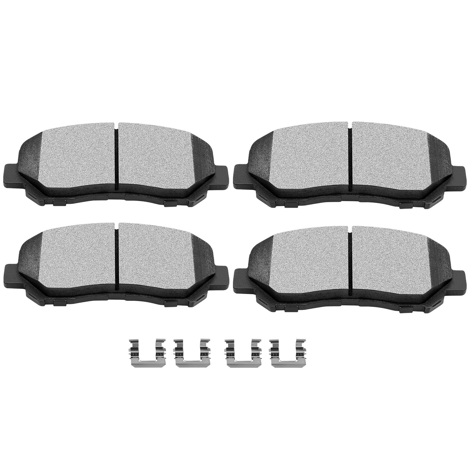 SCITOO D1623 Front Ceramic Brake Pads Sets Fit For Chrysler 200 2015-2016,For Dodge Dart 2013-2016