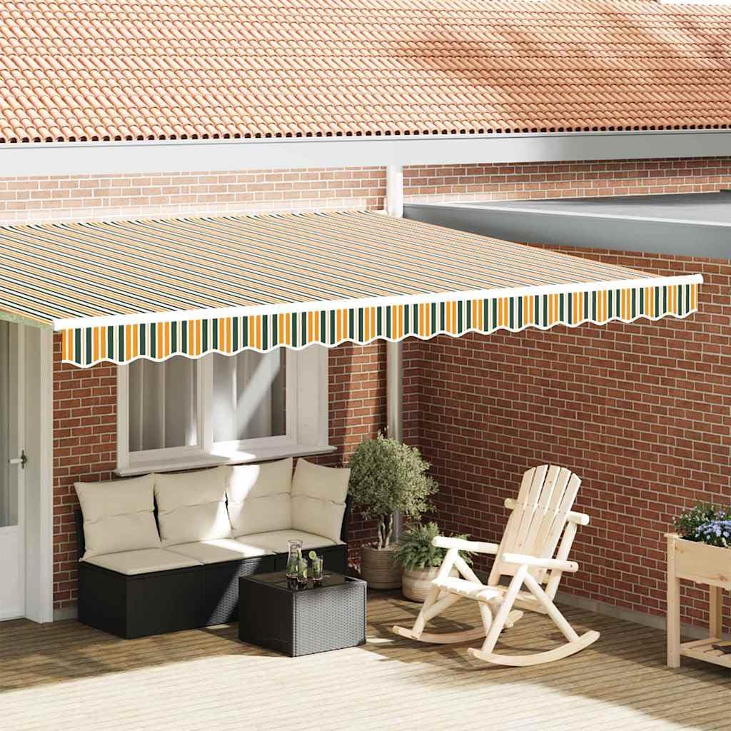 Lambrequin de store banne 4,5m anti-UV et résistant aux intempéries pour une protection durable
