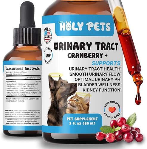 Medicina natural para infecciones urinarias para gatos y perros, tratamiento de infección del tracto urinario, suplemento antibiótico para mascotas,