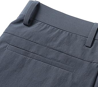 Men's Skinny-Fit Golf Pants Casual Work Dress Pants Lightweight Slim fit Flat Front Tapered Trousers Stretch Twill Pant